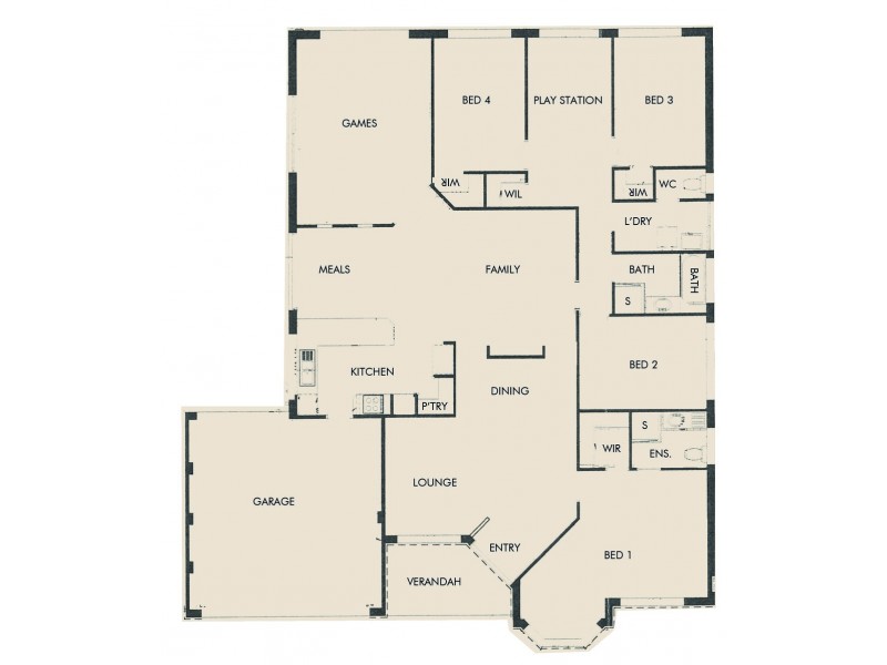95 Willoughbridge Crescent, Erskine WA 6210 Floorplan