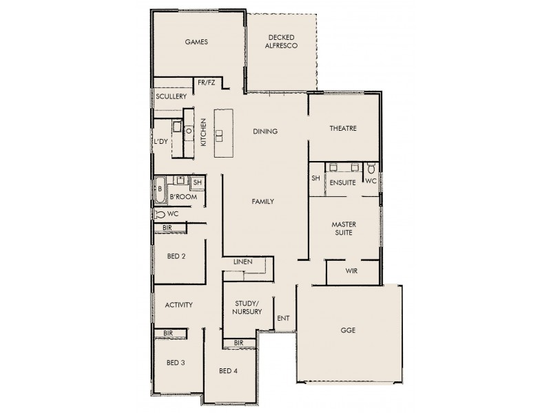 43 Solandri Turn, Halls Head WA 6210 Floorplan
