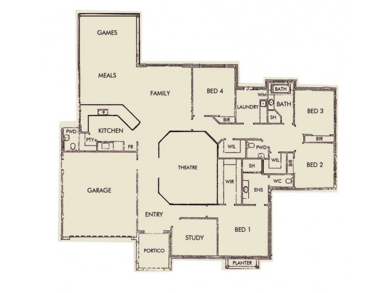 23 Santavea Mews, Halls Head WA 6210 Floorplan