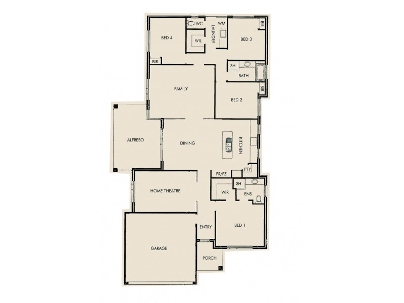 7B Eddy Street, Coodanup WA 6210 Floorplan