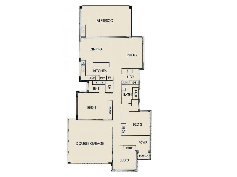 24 Gold Ridge, Wannanup WA 6210 Floorplan
