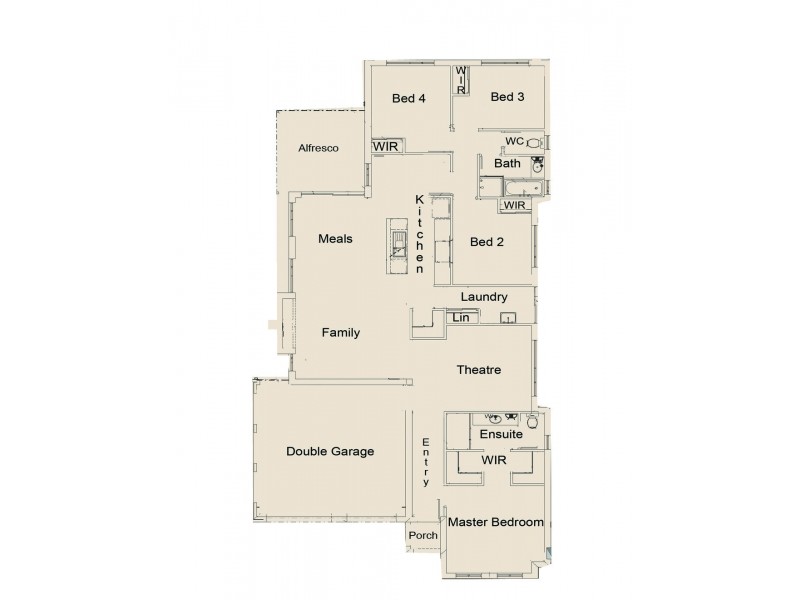 84 Bridgewater Blvd, Erskine WA 6210 Floorplan