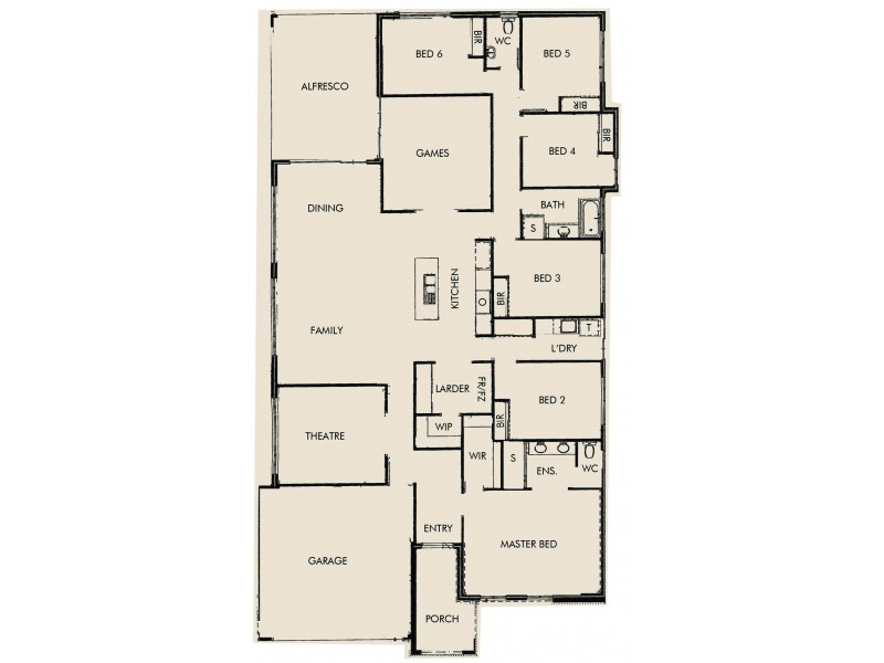 28 Skylark Loop, Erskine WA 6210 Floorplan