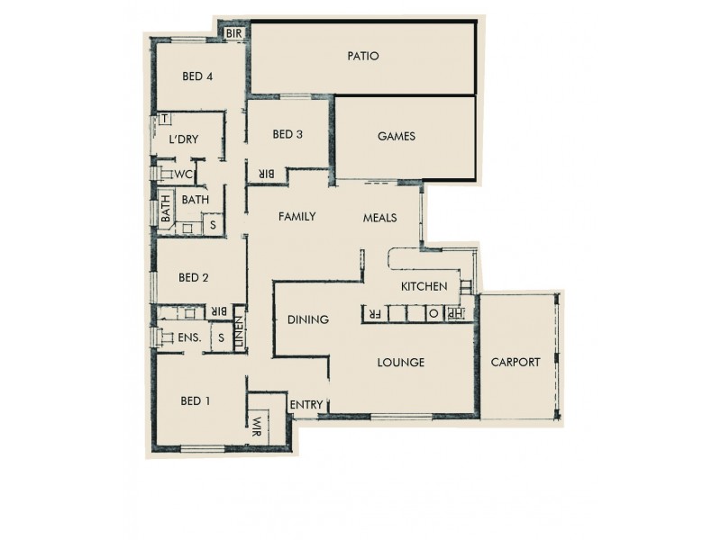 14 Lyelta Street, Falcon WA 6210 Floorplan
