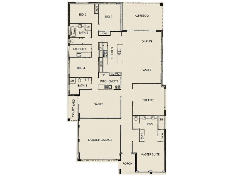 12 George Hibbert Road, Madora Bay WA 6210 Floorplan