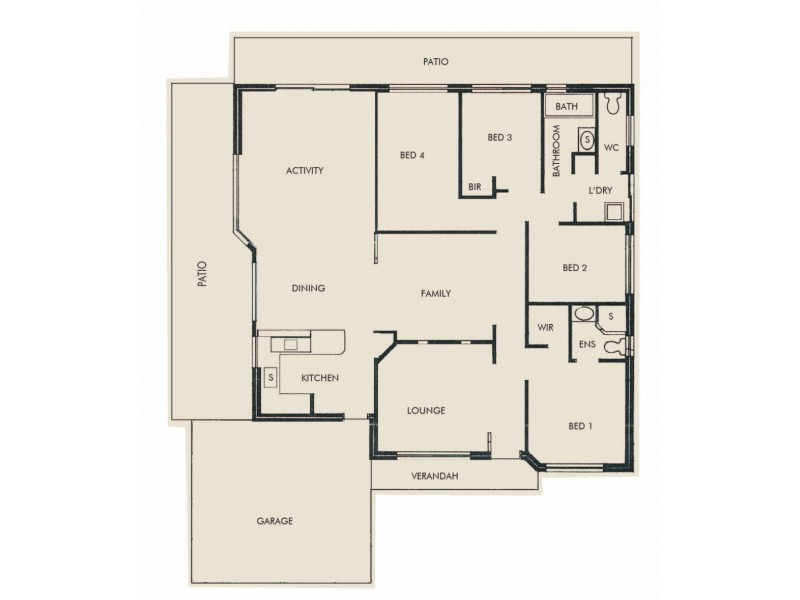 9 Socha Court, Greenfields WA 6210 Floorplan