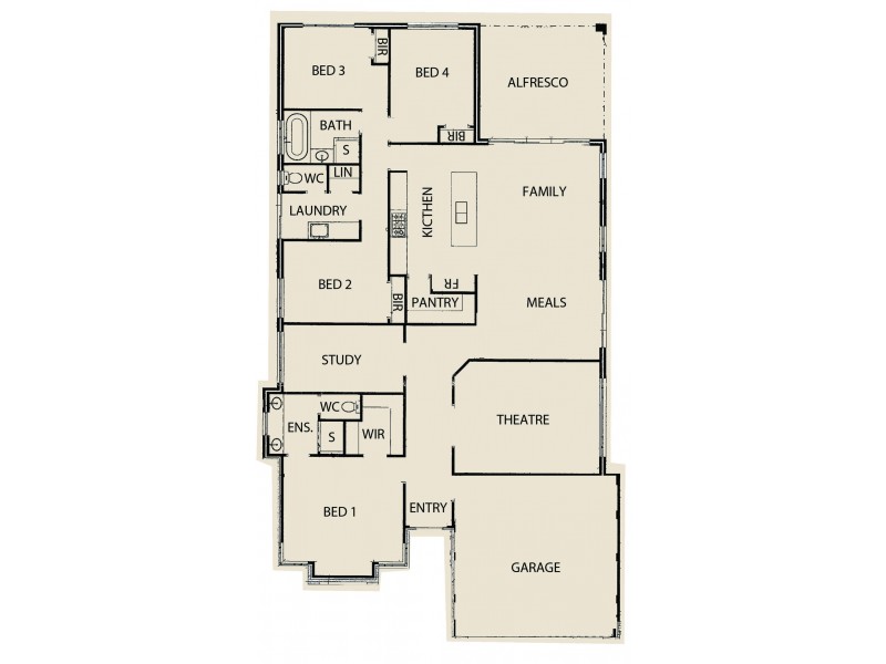 81 Bush Retreat, Nambeelup WA 6207 Floorplan