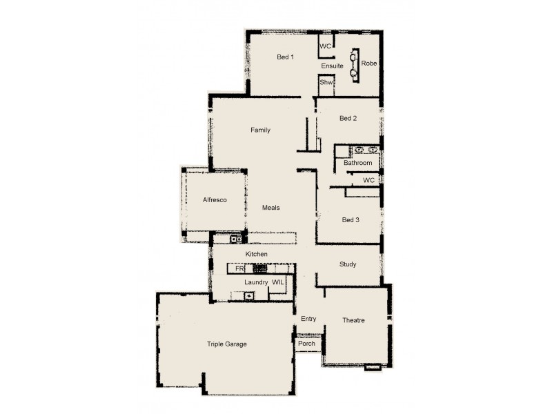 22 Jasper Way, Lakelands WA 6180 Floorplan