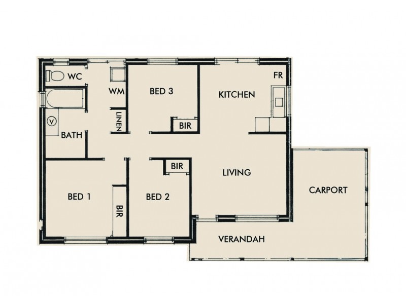 12 Casula Avenue, Coodanup WA 6210 Floorplan