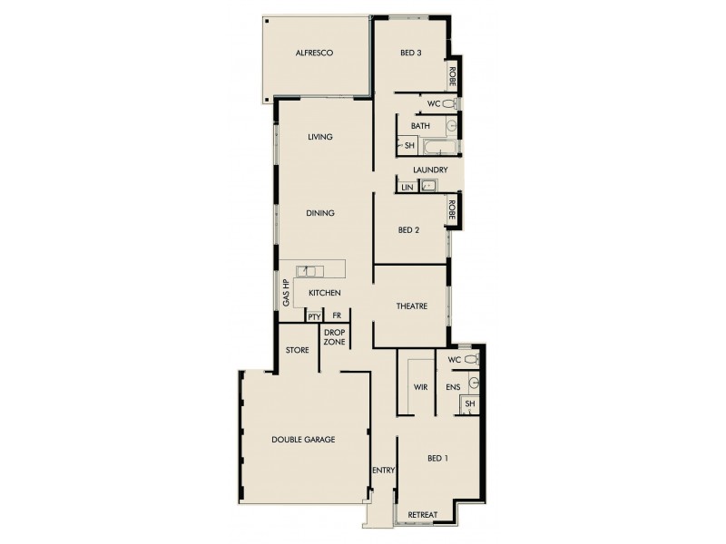 21 Navigator Loop, Erskine WA 6210 Floorplan