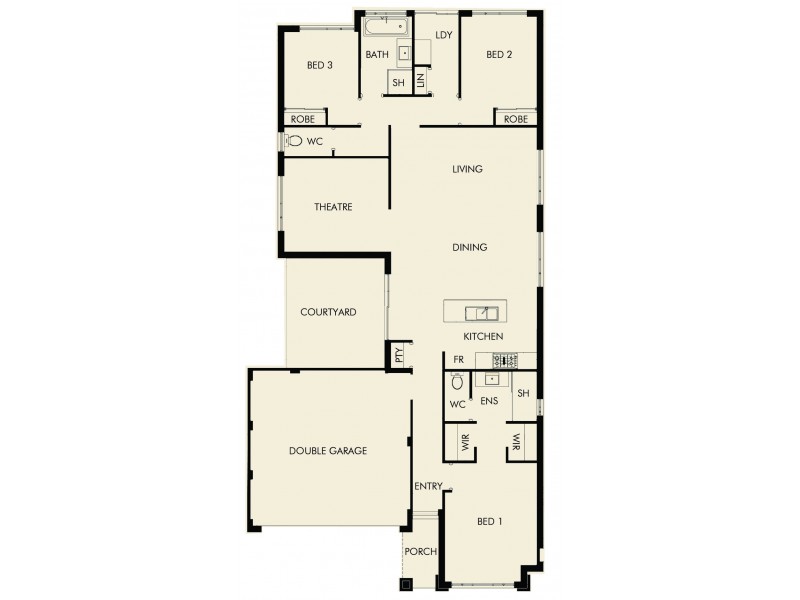 52 Navigator Loop, Erskine WA 6210 Floorplan