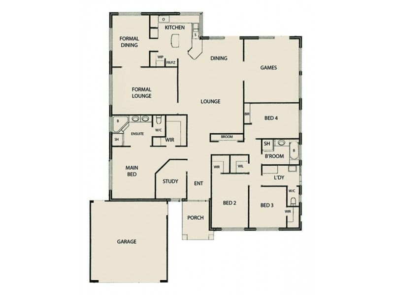 2 Eucla Mews, Erskine WA 6210 Floorplan