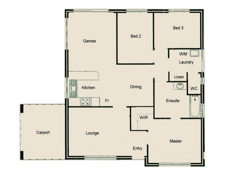 16 Bancroft Close, Greenfields WA 6210 Floorplan