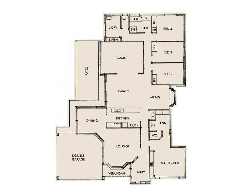 23 Silvertop Avenue, Halls Head WA 6210 Floorplan