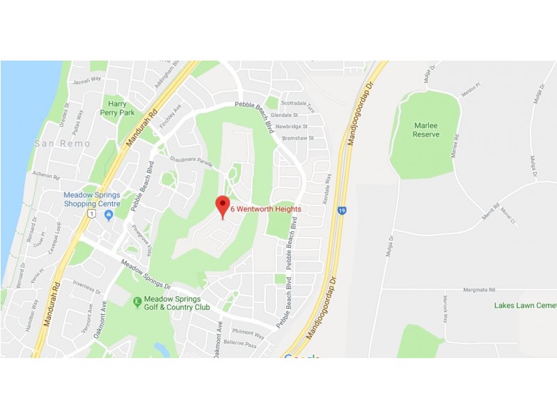 6 Wentworth Heights, Meadow Springs WA 6210