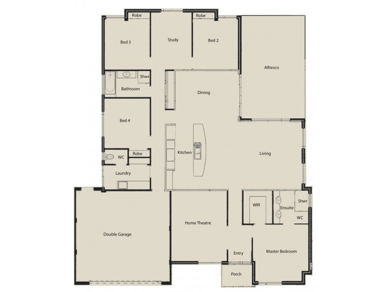 7 Gables Green, Meadow Springs WA 6210 Floorplan