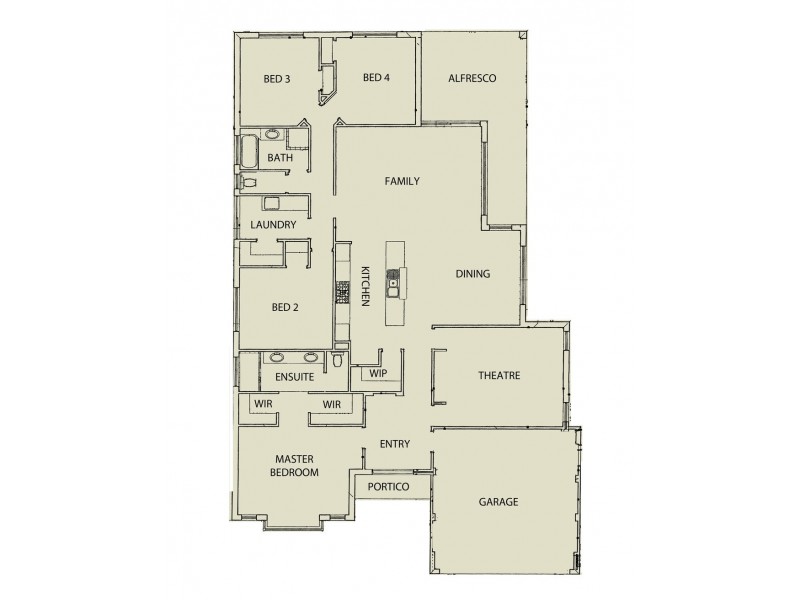 12 Splendens Turn, Halls Head WA 6210 Floorplan