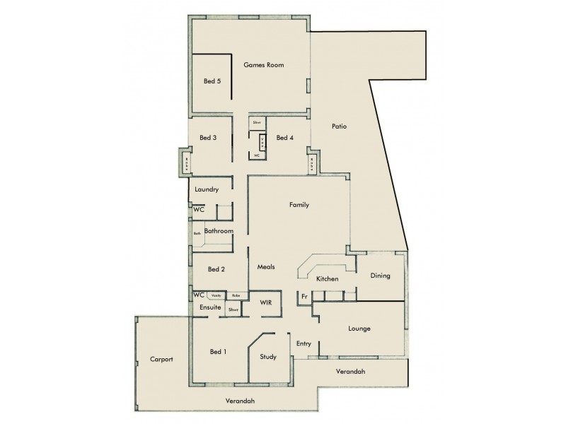 48 Mahogany Drive, Halls Head WA 6210 Floorplan