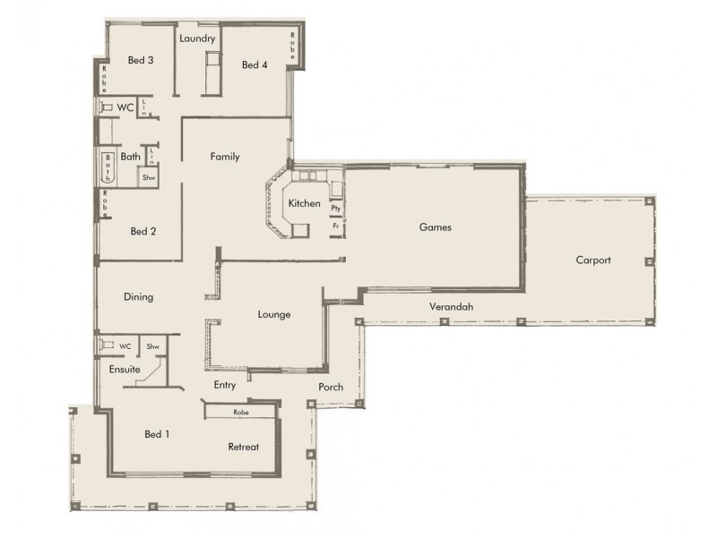 24 Hetherington Close, Jarrahdale WA 6124 Floorplan