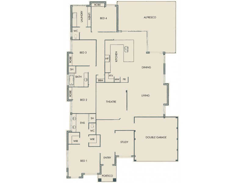 41 Skylark Loop, Erskine WA 6210 Floorplan