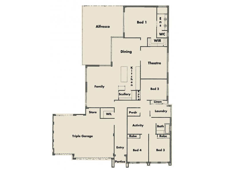 297 Peelwood Parade, Halls Head WA 6210 Floorplan