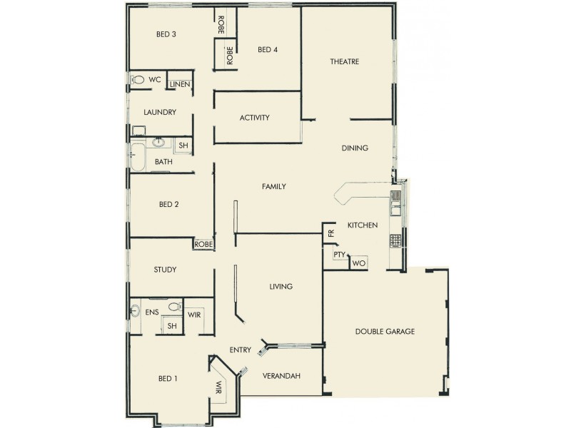59 Newport Drive, Dudley Park WA 6210 Floorplan