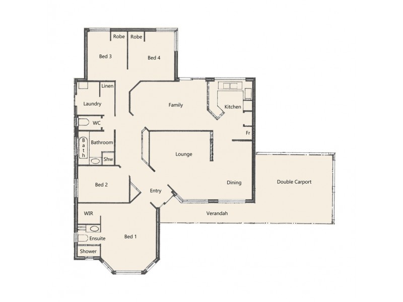14 Victoria Circle, Greenfields WA 6210 Floorplan