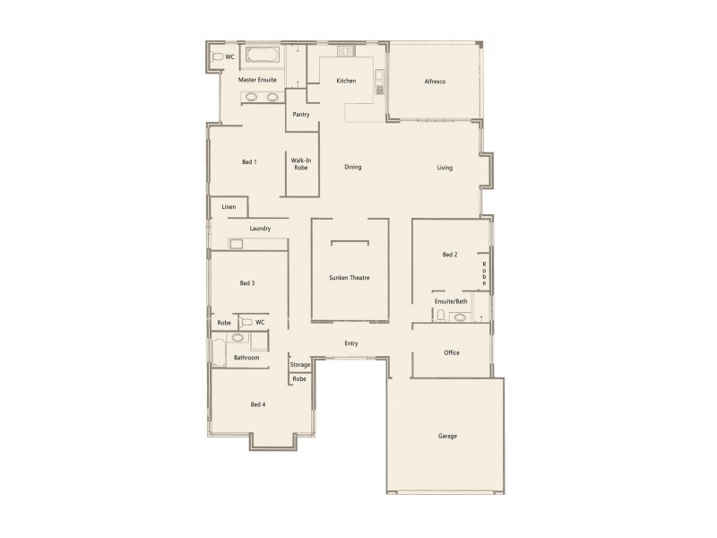 36 Lascelles Circus, Lakelands WA 6180 Floorplan