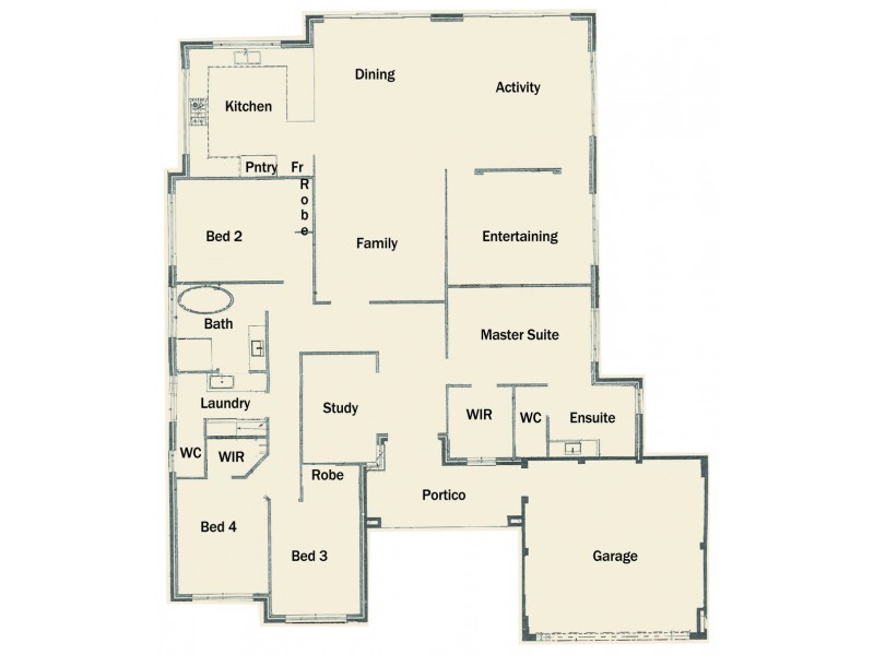 96 Rangeview Loop, Serpentine WA 6125 Floorplan