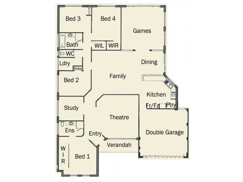 22 Scarab Court, Halls Head WA 6210 Floorplan