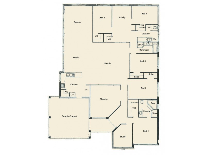 37 Tranby Avenue, Serpentine WA 6125 Floorplan