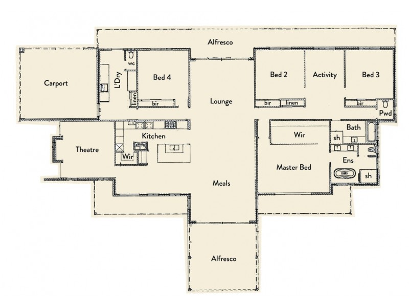 20 Chatfield Road, Serpentine WA 6125 Floorplan