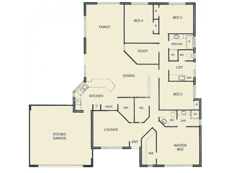 8 Blossom Place, Coodanup WA 6210 Floorplan
