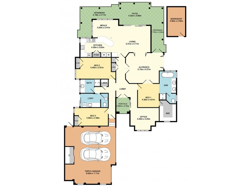 7 Britawast Road, Madora Bay WA 6210 Floorplan