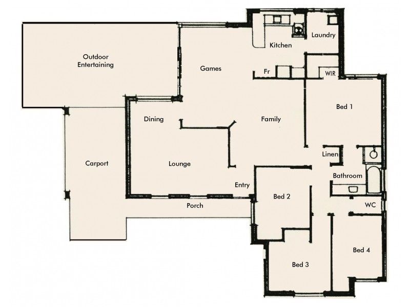 12 Gleneagles Place, Halls Head WA 6210 Floorplan