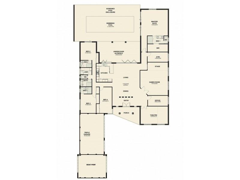 7 Nutbush Avenue, Falcon WA 6210 Floorplan