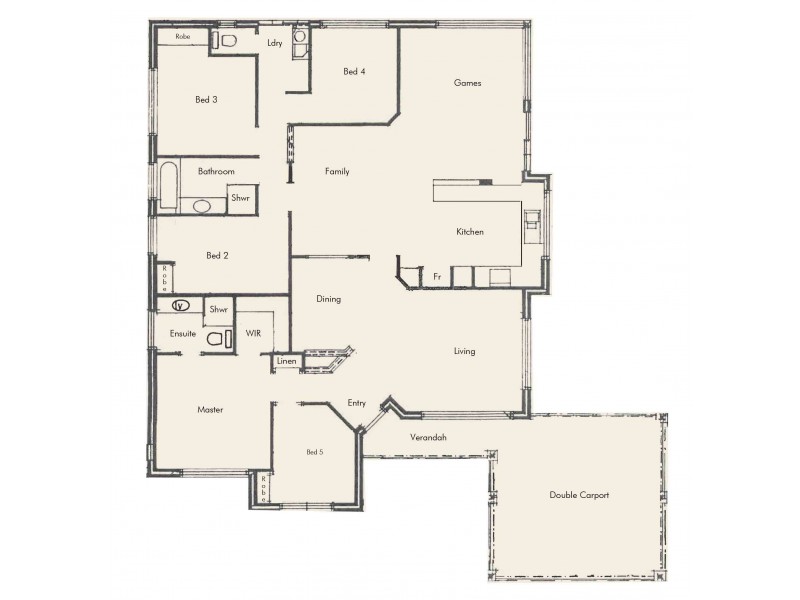 4 Berrigan Row, Halls Head WA 6210 Floorplan