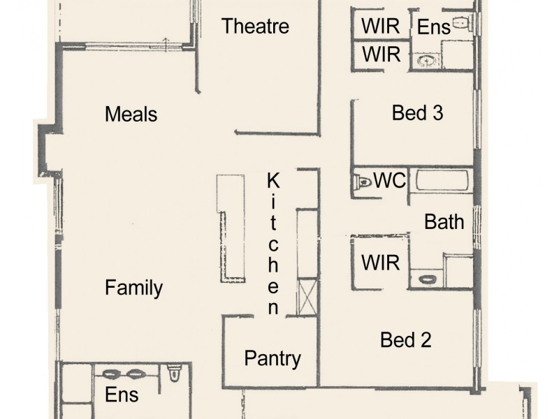 83 Ocean Road, Dawesville WA 6211 Floorplan