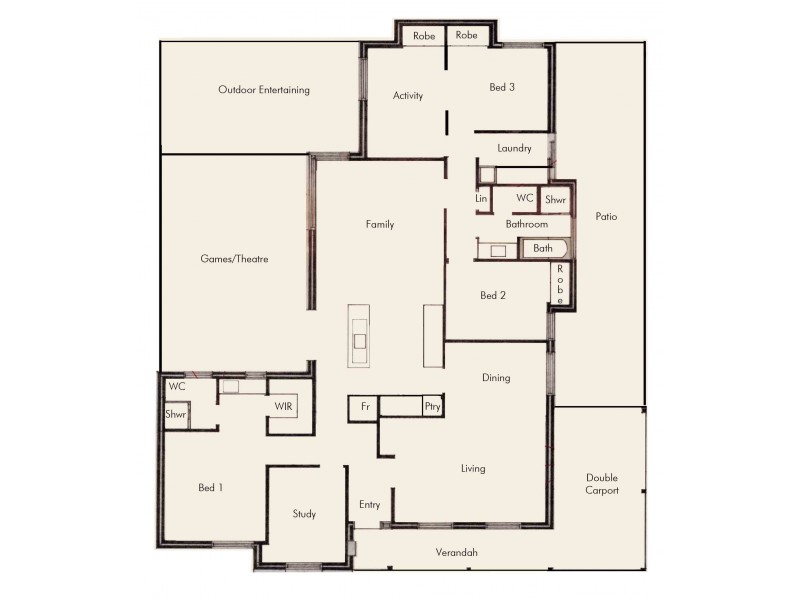 19 Sandford Crescent, Halls Head WA 6210 Floorplan