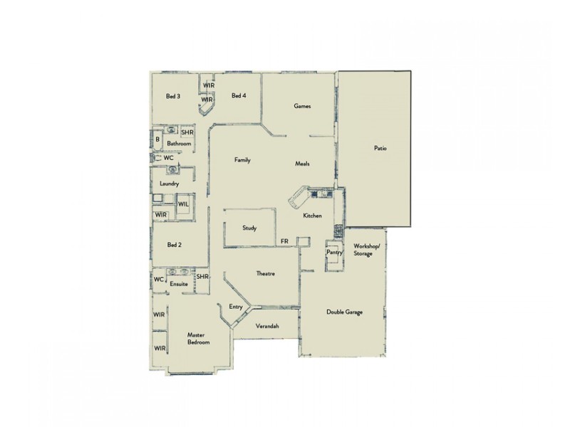 20 Cranbrook Crescent, Dawesville WA 6211 Floorplan