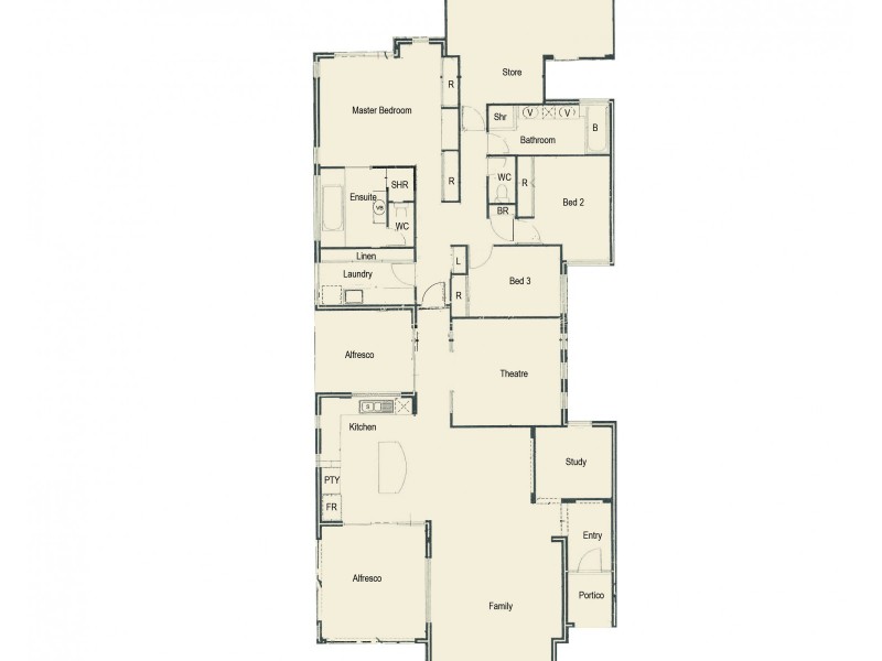 16 Dotterel Drive, Dudley Park WA 6210 Floorplan