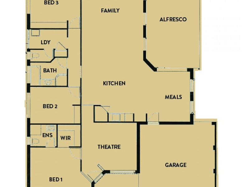 14 Corella Approach, Lakelands WA 6180 Floorplan