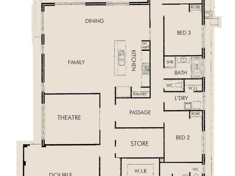 32 Jennerae Bend, Halls Head WA 6210 Floorplan