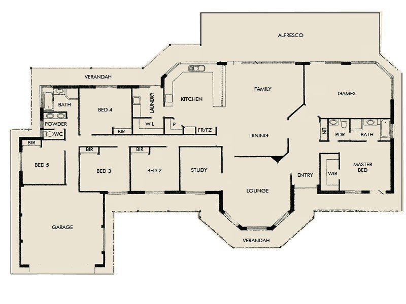 14 Carrick Cross, Greenfields WA 6210 Floorplan