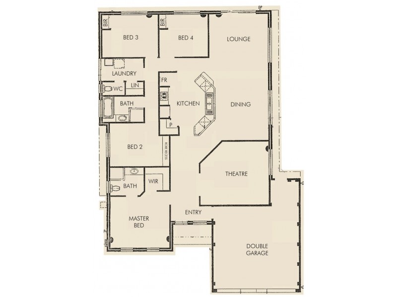 24 Honeydew Trail, Wannanup WA 6210 Floorplan