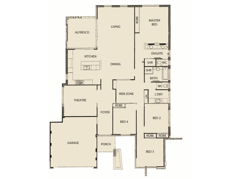 10 Adriana Way, Halls Head WA 6210 Floorplan