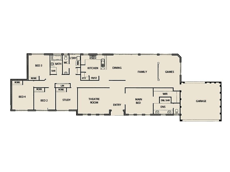 29 Still Meadow Turn, Meadow Springs WA 6210 Floorplan