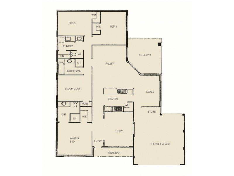 10 Zendora Court, Falcon WA 6210 Floorplan