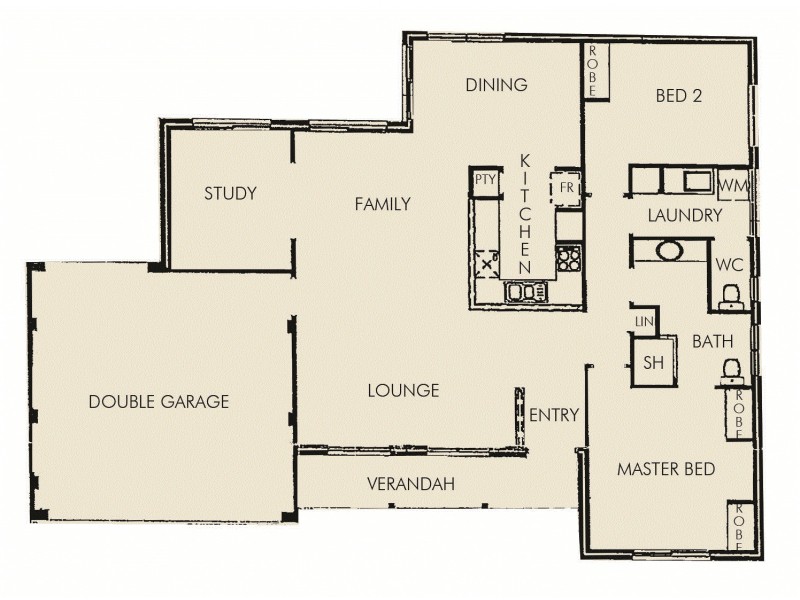 30 Saffron Loop, Falcon WA 6210 Floorplan