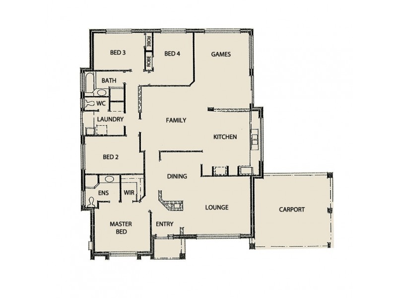 8 Pennington Gardens, Erskine WA 6210 Floorplan